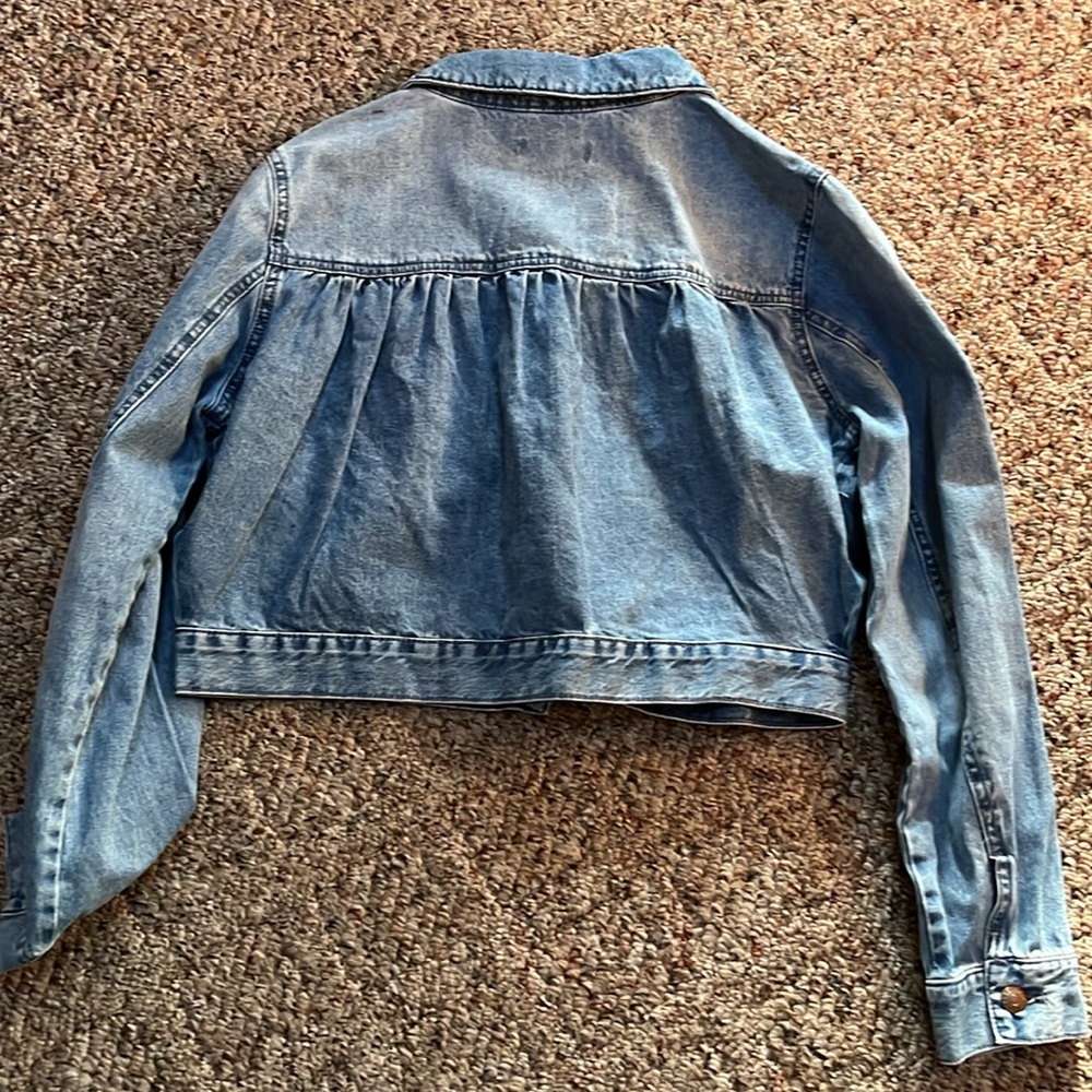 NWOT denim jacket - Picture 3 of 3
